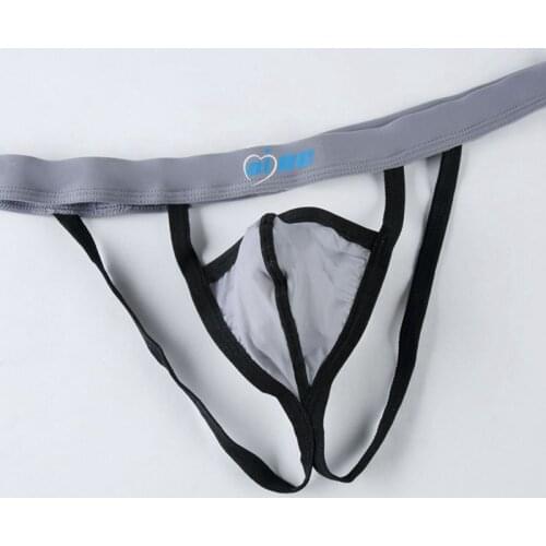 Mens Thongs Stretch Nylon Double Thongs Ventilation Breathable Personality Design Fighter Sex G-Strings gay New