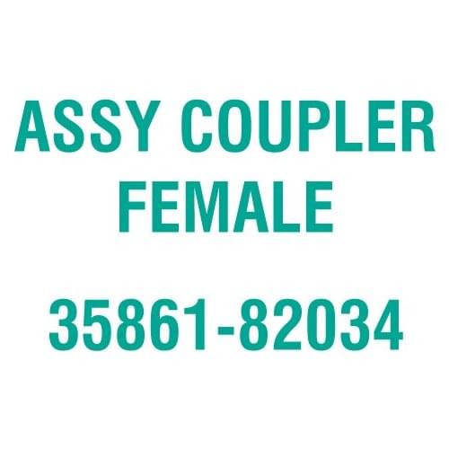 For Kubota 35861-82034 ASSY COUPLER FEMALE