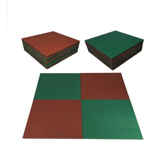 Kindergarten Playground Square Neighborhood Parks Balata Mat Outdoor Plastic Gym Thicken Rubber Pad