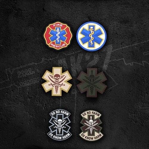 Battlefield Physician Rescue Medical Tactical Sticker First Aid Save Lives Paramedic Badge For Phone Suitcase Military Scrapbook