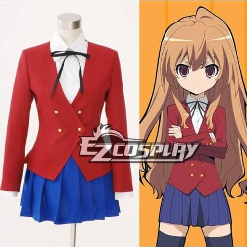 Toradora Taiga Aisaka School Uniform Cosplay Costume E001