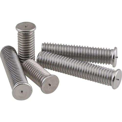 304 Stainless Steel Weld Studs For Capacitor Discharge Welding Spot Welding Screws M3 M4 M5 M6 M8