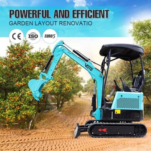 VTW-13 China cheap mini crawler hydraulic excavator red/green/black digger mini digger for sale