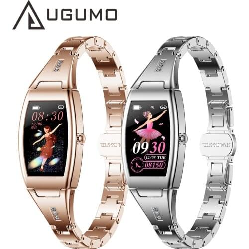 UGUMO MK26 Women Smart band Watch With Fitness Blood Oxygen lood pressure measurement Smartwatch For Women smart wristband