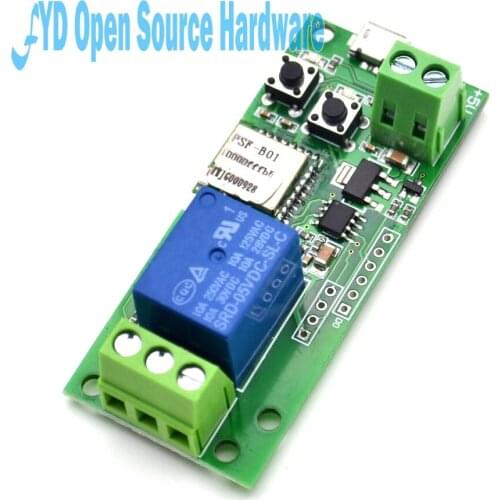 1channel 12V5V smart home WIFI mobile phone remote control remote control switch APP access door lock relay module