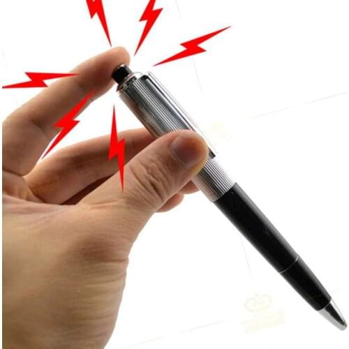 2020 Electric Shock Pen Toy Utility Gadget Gag Joke Funny Prank Trick Novelty Friends Best Gift Free Shipping xd