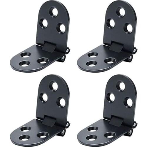 4pcs/set Folding Desktop Accessory For Sewing Machine Hardware Flap Hinge Zinc Alloy 80x30mm Drawer Door Cupboard Window Cabinet