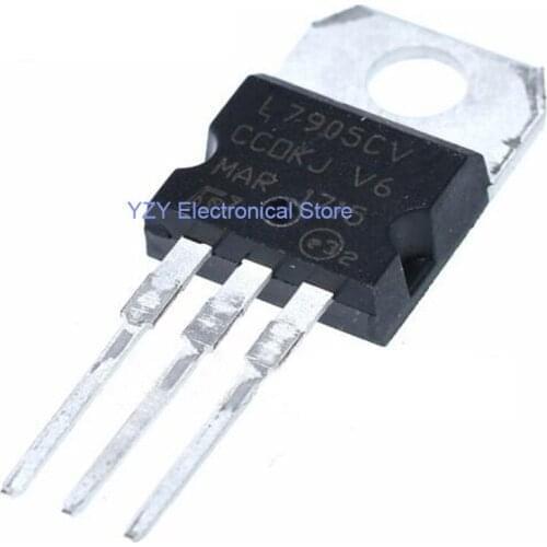 5PCS/LOT L7905CV TO220 L7905 TO-220 7905 LM7905 MC7905 NEW ORIGINAL Fast Shipping