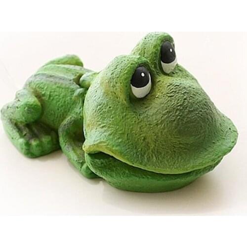 1pc Aquarium Frog Shape Air Bubble Bubbling Stone, Fish Tank Oxygen Release Increasing Pump Decoration Ornament