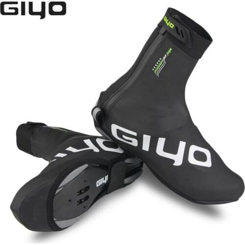 Aero Cycling Overshoes Winter MTB Bicycle Shoe Covers Waterproof Neoprene Road Bike Boots Cover Thermal Reflective Toe Protector