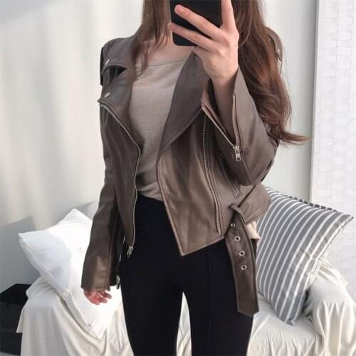 HziriP Women's Leather Jackets