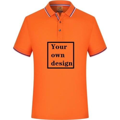 Summer casual polo shirt men short sleeve Work clothes custom made turn down collar slim fit polo shirt Hotel overalls LS-2603