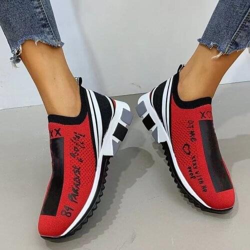Hot Sale Womens Casual Shoes Mesh Breathable Men and Women Running Running Shoes Flat Large Size Sports Shoes Women