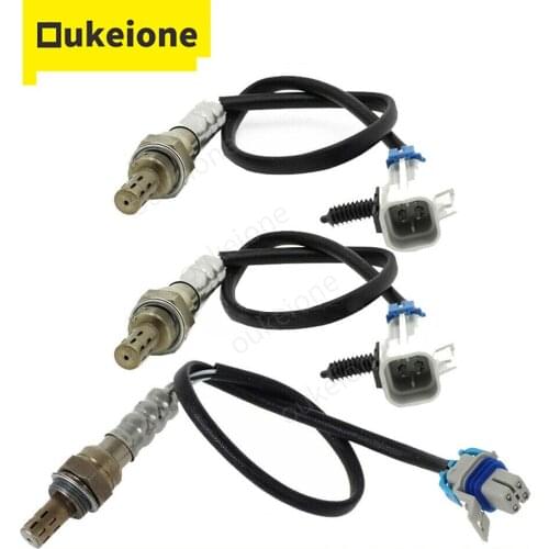 For 2006 2007 Chevrolet Impala Monte Carlo Lambda Oxygen Sensor Downstream Upstream Front Rear O2 Sensor 234-4647 234-4668 3Pcs