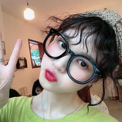 The Cats Eye Fashion Oversized Frame -Block Blue Light Goggles Plain Glasses For Both Men And Women