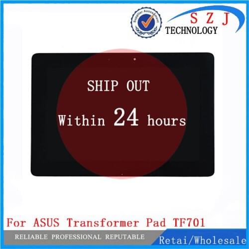 NEW 10.1'' inch for ASUS TF701 TF701t LCD Display + Touch Screen Digitizer Panel Full Assembly with LOGO Free shipping