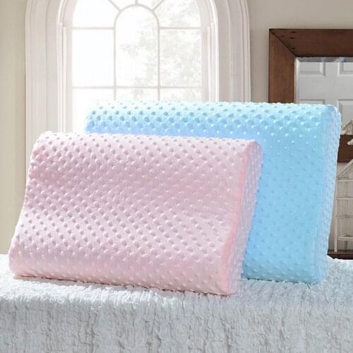 Memory Foam Pillow 3 Colors Orthopedic Pillow Latex Neck Pillow Fiber Slow Rebound Soft Pillow Massager For Cervical Health