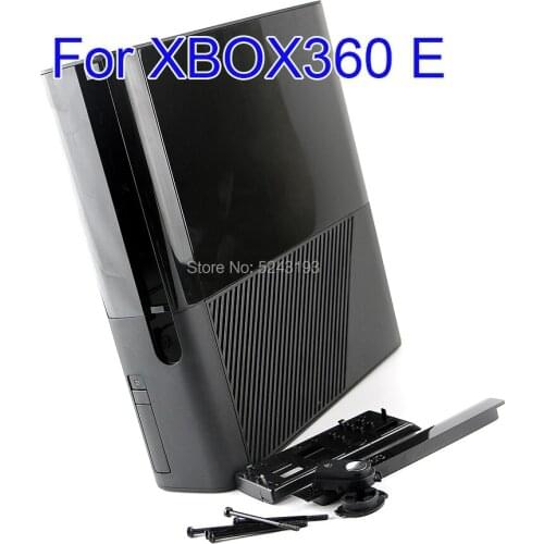 3pcs For Microsoft XBOX 360 E Black New full set Housing Shell Case for XBOX360 E console replacement