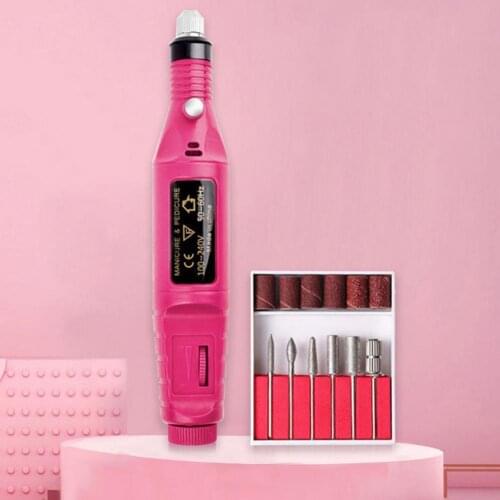 Professional Electric Manicure Set Drill Electric Grinding Machine Toe Nail Drill File Tool Grinder Polisher Manicure Tool TSLM2