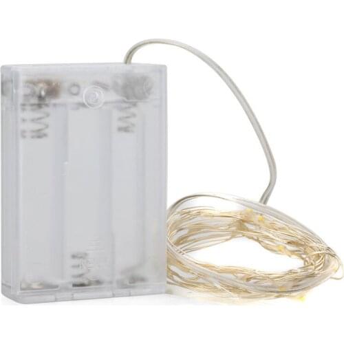 Factory Direct Deal !!! 5Pieces/Lot 7ft 3AA Battery Operated Micro LED String Light ,Submersible Waterproof LED Fairy Light