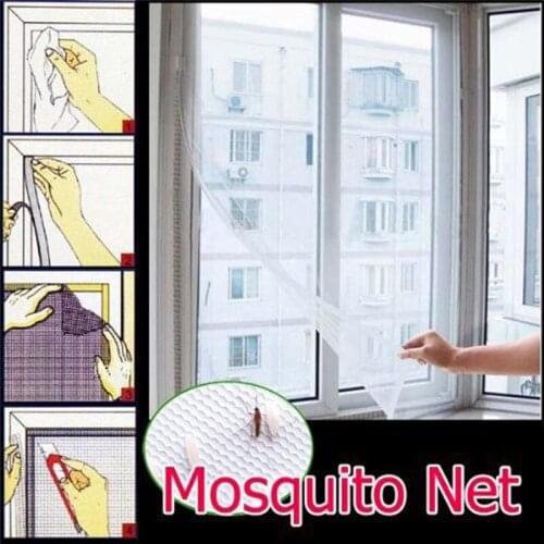 150cmx130cm Door Curtains White Color Window Screen Mesh Net Insect Fly Bug Mosquito Moth Door Netting