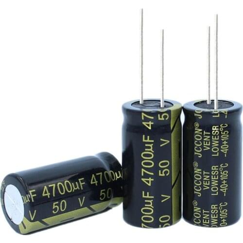 Jccon High Quality Aluminum Electrolytic Capacitor 50v4700uf Volume: 18x35