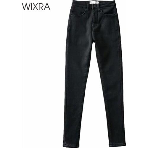 Женские обтягивающие джинсы Wixra China At AliExpress