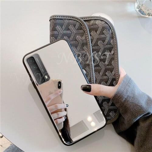 Mirror Soft Case For Huawei Honor V40 30i 10i 30S 7A 7C 7S 7X 8A 8S 8C 8X Honor 9X 9A 9S 9C Honor 8 10 Lite 20 Pro Plating Cover
