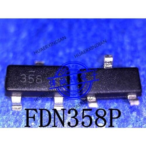 1Pieces New Original FDN358P Type 358 P 1.5A 30V SOT-23 In Stock Real Picture