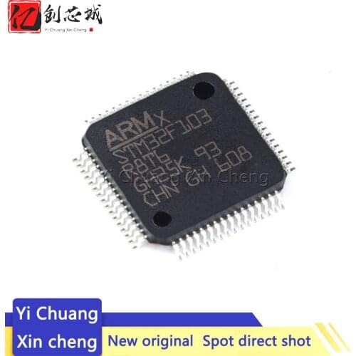 1PCS STM32F103R8T6 STM32F103C8T6 STM32F103C6T6A STM32F103RDT6 STM32F103RET6 STM32F103RFT6 STM32F103T8U6 STM32F103RBT6