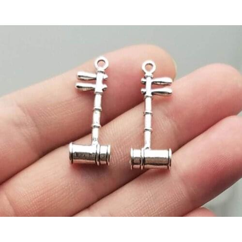 20pcs/lot--29x10mm, erhu cham,Antique silver plated musical instrument erhu Charms,DIY supplies,Jewelry accessories