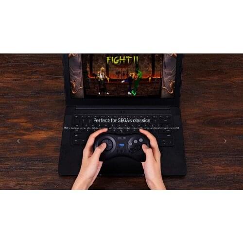 2019 NEW 8BitDo M30 Bluetooth Gamepad for Sega Genesis Mega Drive Style for Nintendo Switch