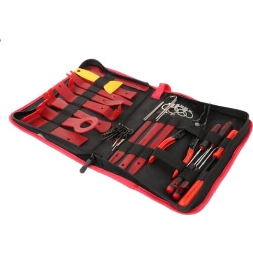 38Pcs Auto Car Upholstery Dash Panel Removal Install Kit w/Storage Bag