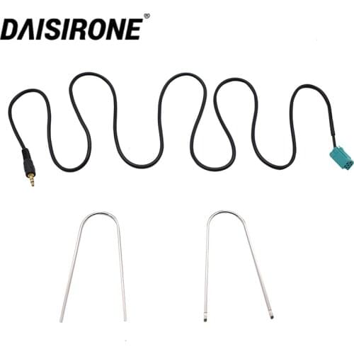 Car Aux Stereo Audio Line Input Adapter Cable 3.5mm Audio Line With Removal Tool For Renault Clio Megane Cart Replacement Parts