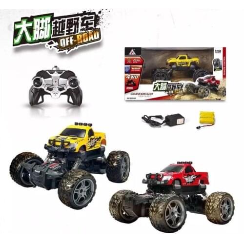 Chiger best price 6066A RC car rock crawler 1:18 2.4GHZ 4WD Off-road big wheel monster Car Electronic Toy bajas kids cool gifts