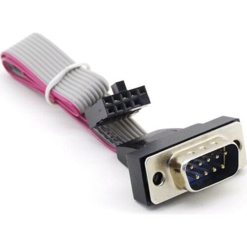 D-Sub DB9 COM-Port Male Slot Bracket 9Pin Plug RS232 Mainboard Header Connector