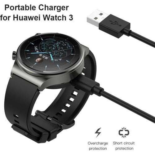 1m Huawei Watch Charging Cable Separable /Inseparable Use for Huawei 3 3 Pro GT 2 Pro GT 2 Pro ECG Smartwatch Charger Cord 3ft