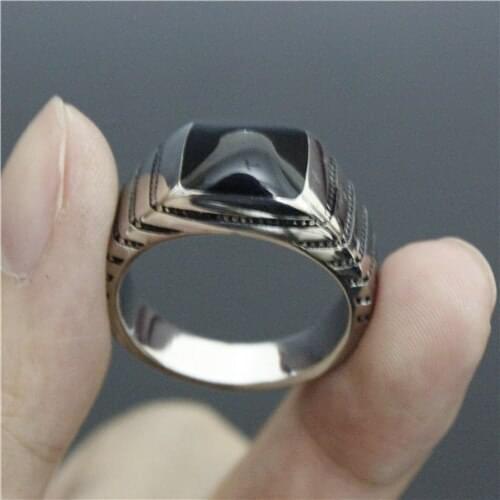 Hot Style Unisex Wedding Ring 316L Stainless Steel Man Boy Christmas Top Selling Flower Unisex Ring