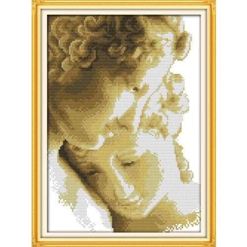 Lean close together Printed Canvas DMC Counted Chinese Cross Stitch Kits printed Cross-stitch set Embroidery Needlework DIY