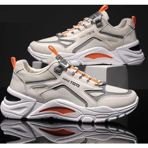 Men Fashion Outdoor Sport Running Shoes For Male Casual Breathable Tennis Sneaker Unisex Trainer Shoes