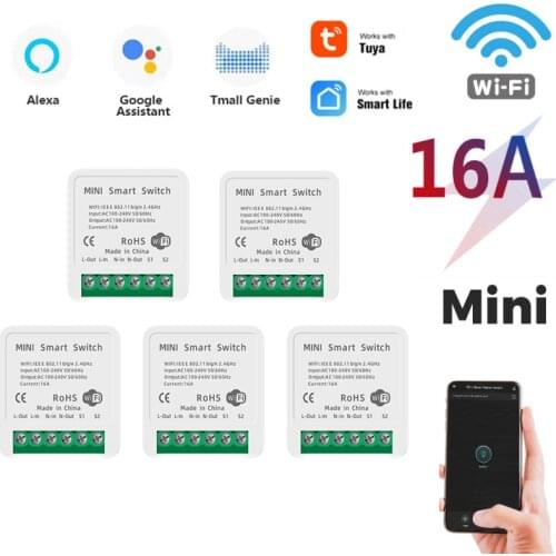 Switch For XiaoMi Wifi Smart Wireless Remote Switch Domotica Light Controller Module Works With Alexa Google Home Smart House