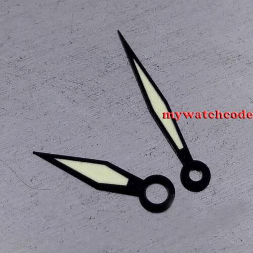 Luminous green gun Hands fit style 6497 6498 movement parnis mens watch 26