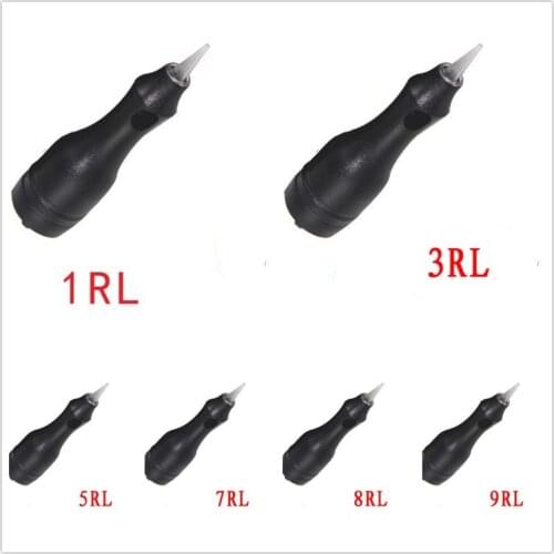 20pcs Tattoo Cartridge Needles Permanent Makeup Needles Piercing Tattooing for 3D Eyebrow Lips Eyeliner 1RL/3RL/5RL/7RL/8RL/9RL