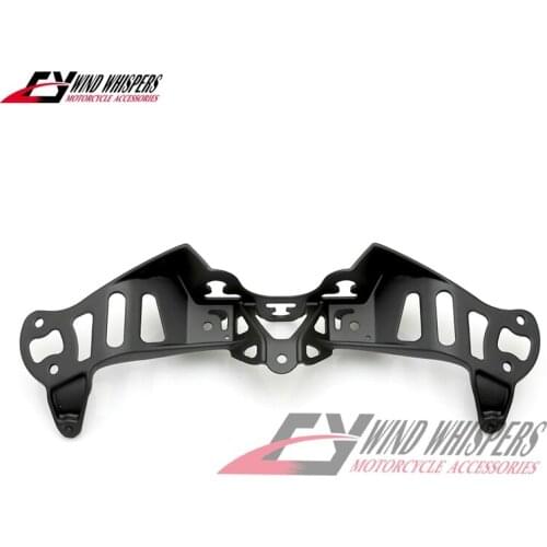 Motorcycle Headlight Upper Fairing Stay Bracket Cowl For Kawasaki Ninja ZX10R ZX-10R 2006-2007 06 07