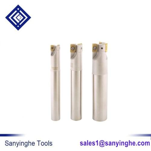 2PCS CNC cutter bar 300R cutter bar 17R0.8 alloy blade milling cutter bar CNC milling machine open rough right angle cutter bar