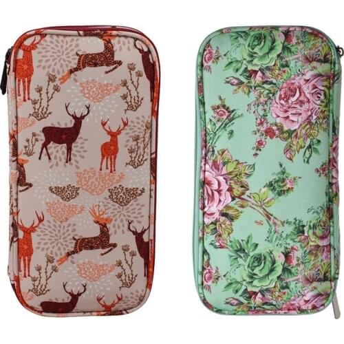 3 Styles Empty Crochet Hook Bag Storage Pouch Knitting Bag For Sewing Croceht Needles Knitting Kit Case Weave Tools Crochet Bag