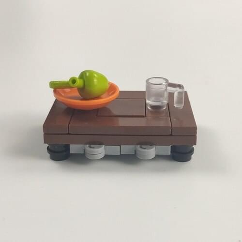 Blocks blocks Accessories Toys DIY Gifts Glass Cities Compatible City Coffee Table for Kids Educational Creative