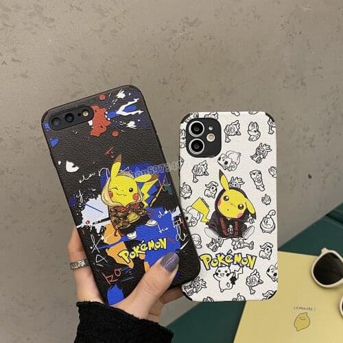 Pokemon Phone case Pikachu for xiaomi6, Redmi note8pro case mobile phone accessories