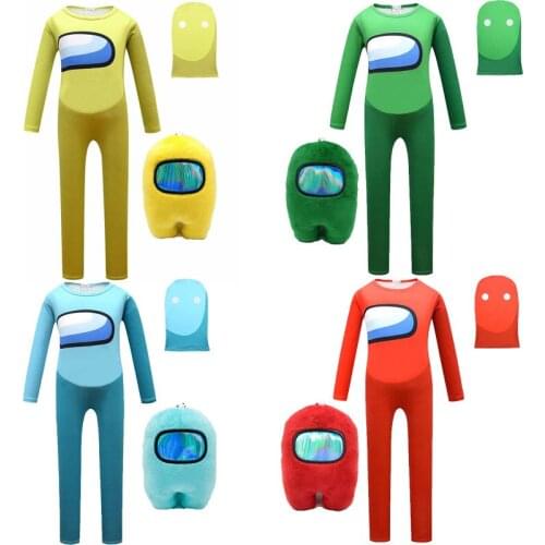 2021 Fancy Halloween Costume for Kids Jumpsuit Cosplay Us anime Funny childrens performance costume 5-8-10-12 years