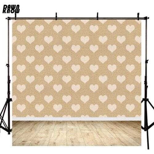 DAWNKNOW Heart Wall Floor Backdrop Photography Background Photocall Poster Children Tapestry Wedding Party Photo Studio GY542